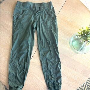Athleta Olive Green Jogger Pants